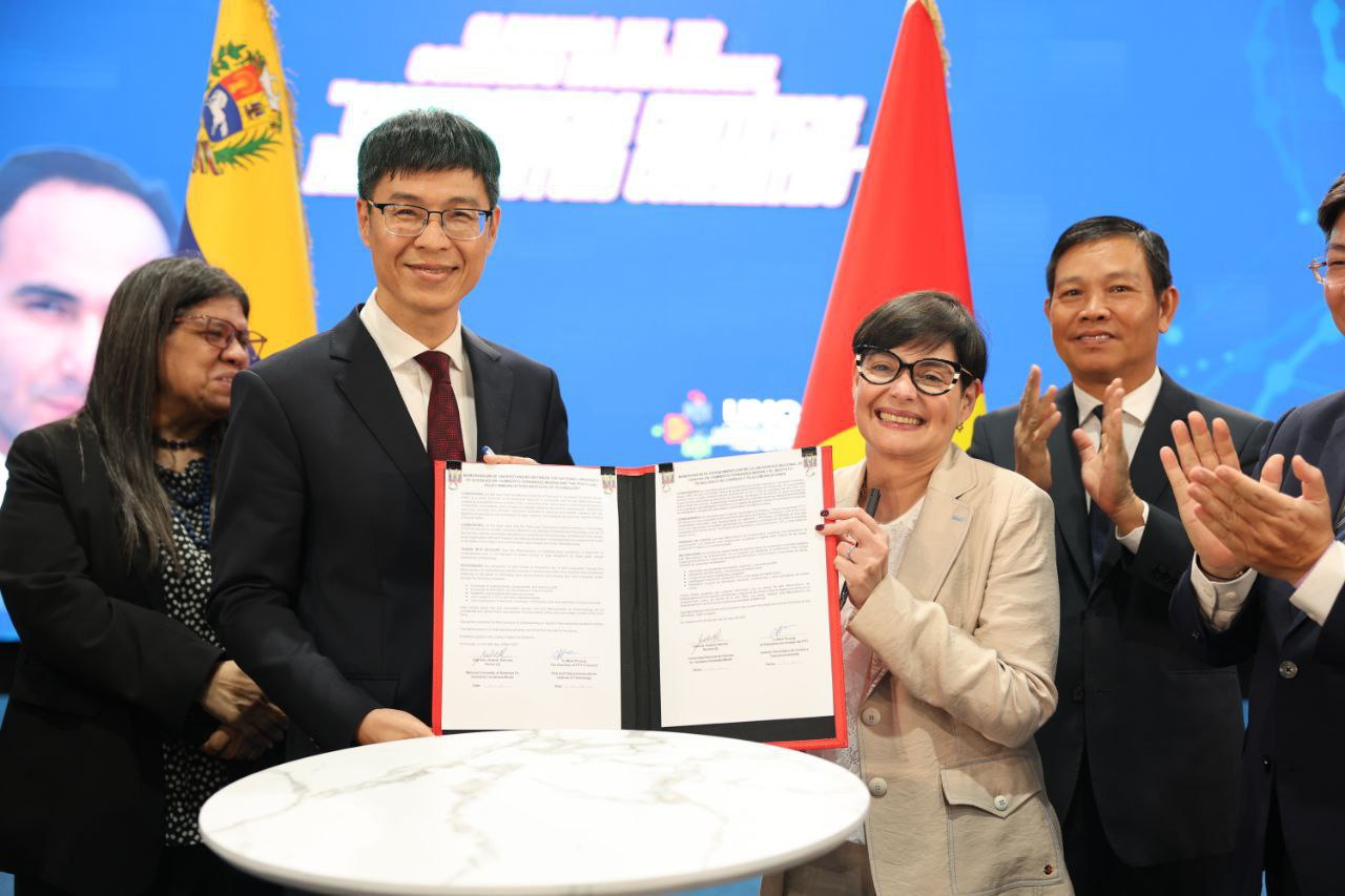 Venezuela y Vietnam firman Memorándum de Entendimiento en materia de cooperación científica y tecnológica