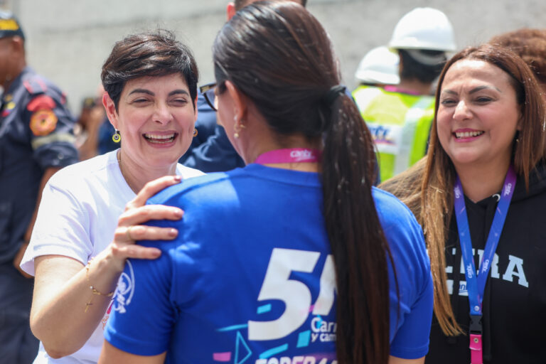 Ministra Gabriela Jiménez Ramírez-simulacro Cantv