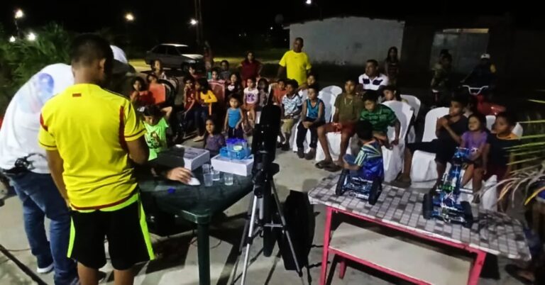Delta Amacuro | Niños y niñas disfrutan de la ciencia entre telescopios y experimentos