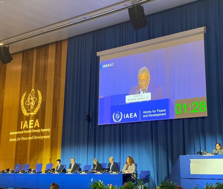 Venezuela participa en la 69ª Reunión Ordinaria de la Conferencia General de la OIEA