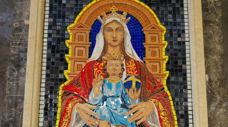 Inaugurado mural en honor a la Virgen de Coromoto en los Jardines del Vaticano