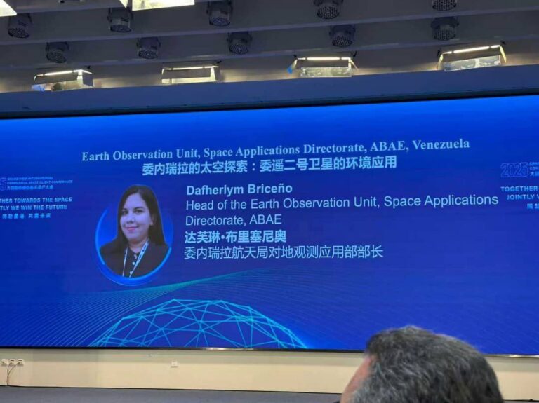 Venezuela participa en conferencia internacional sobre tecnología espacial en China
