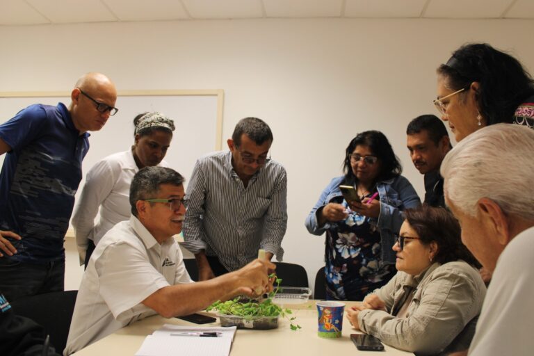 IDEA asesora a Consejo Campesino de La Limonera de Baruta sobre casas de cultivo