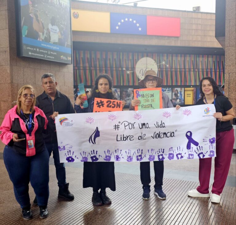 Mincyt y Tinta Violeta unen fuerzas en Caracas por la equidad de género