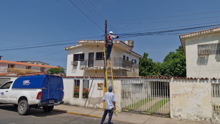 Cantv restablece servicios a más de 4 mil usuarios en Anzoátegui