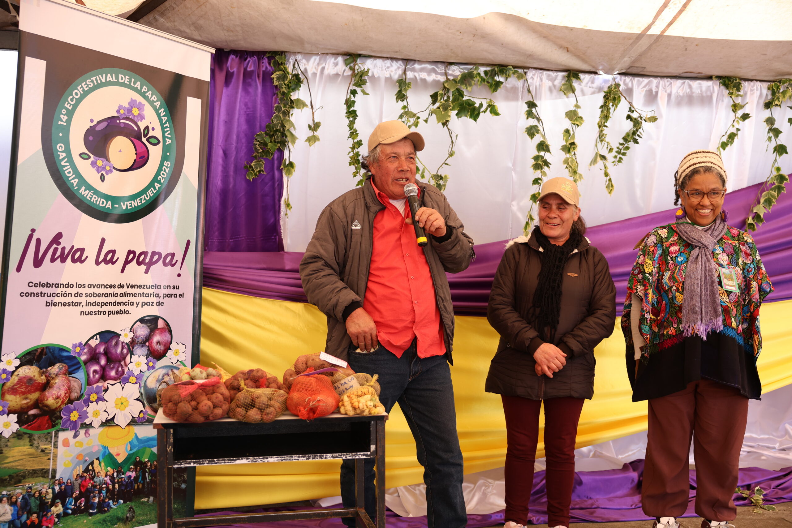 Mérida | Gavidia celebró el 14° Ecofestival de la Papa Nativa reflejando la alianza de la ciencia y los saberes ancestrales