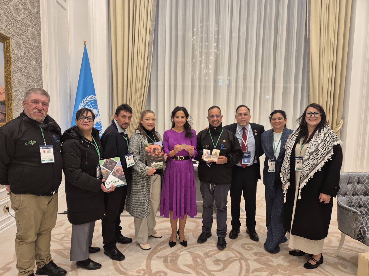Equipo de CEBISA se encuentra en Uzbekistán para recibir certificación categoría II por la Unesco