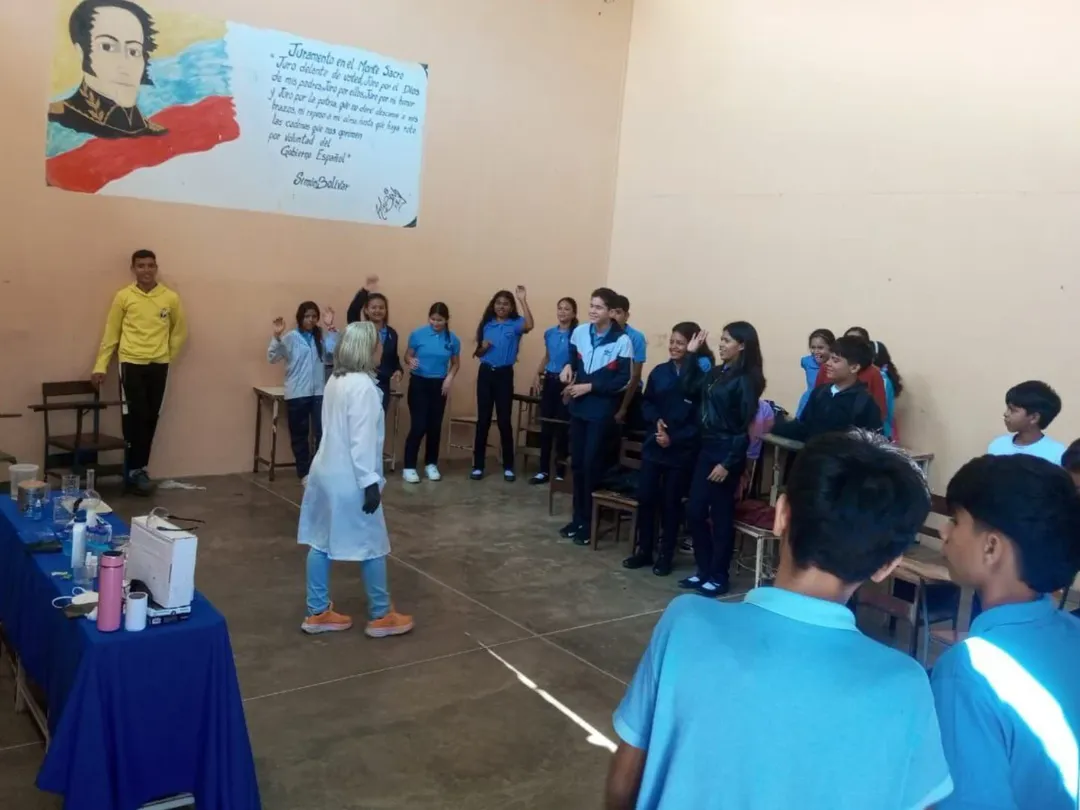 Trujillo | Astronomía, robótica y química entusiasman a jóvenes de Betijoque