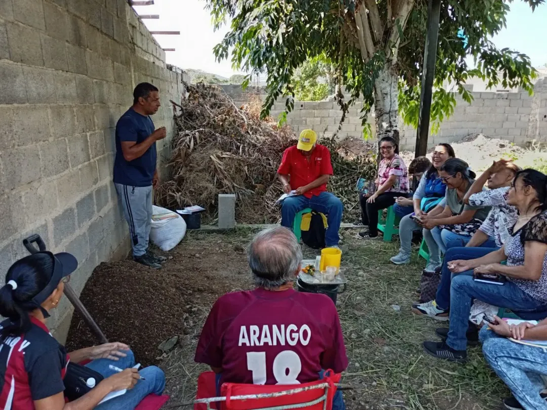 Taller de abonos ecológicos fortalece agricultura sustentable en el estado Lara
