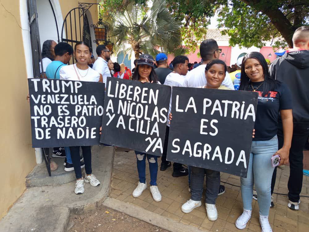 Representantes del Consejo Científico Estadal de Falcón exigen liberación del presidente Nicolás Maduro y primera dama Cilia Flores