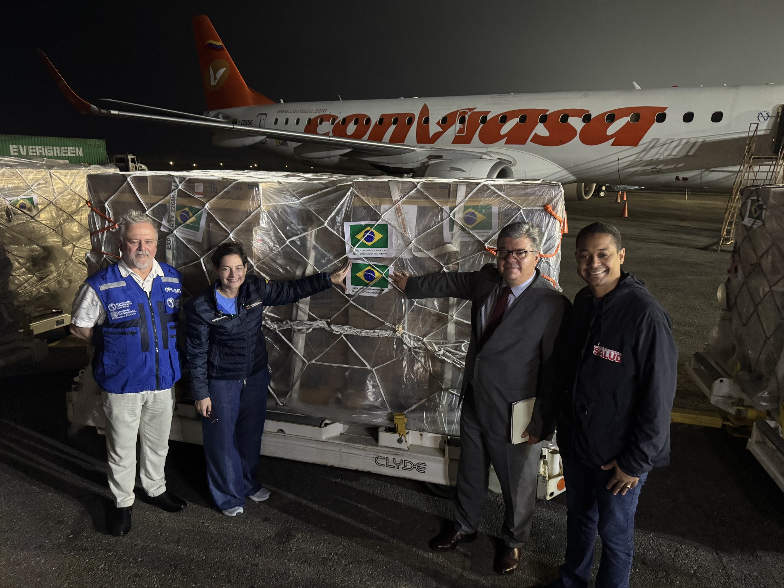 Venezuela recibe 30 toneladas de insumos médicos desde Brasil para atender pacientes renales