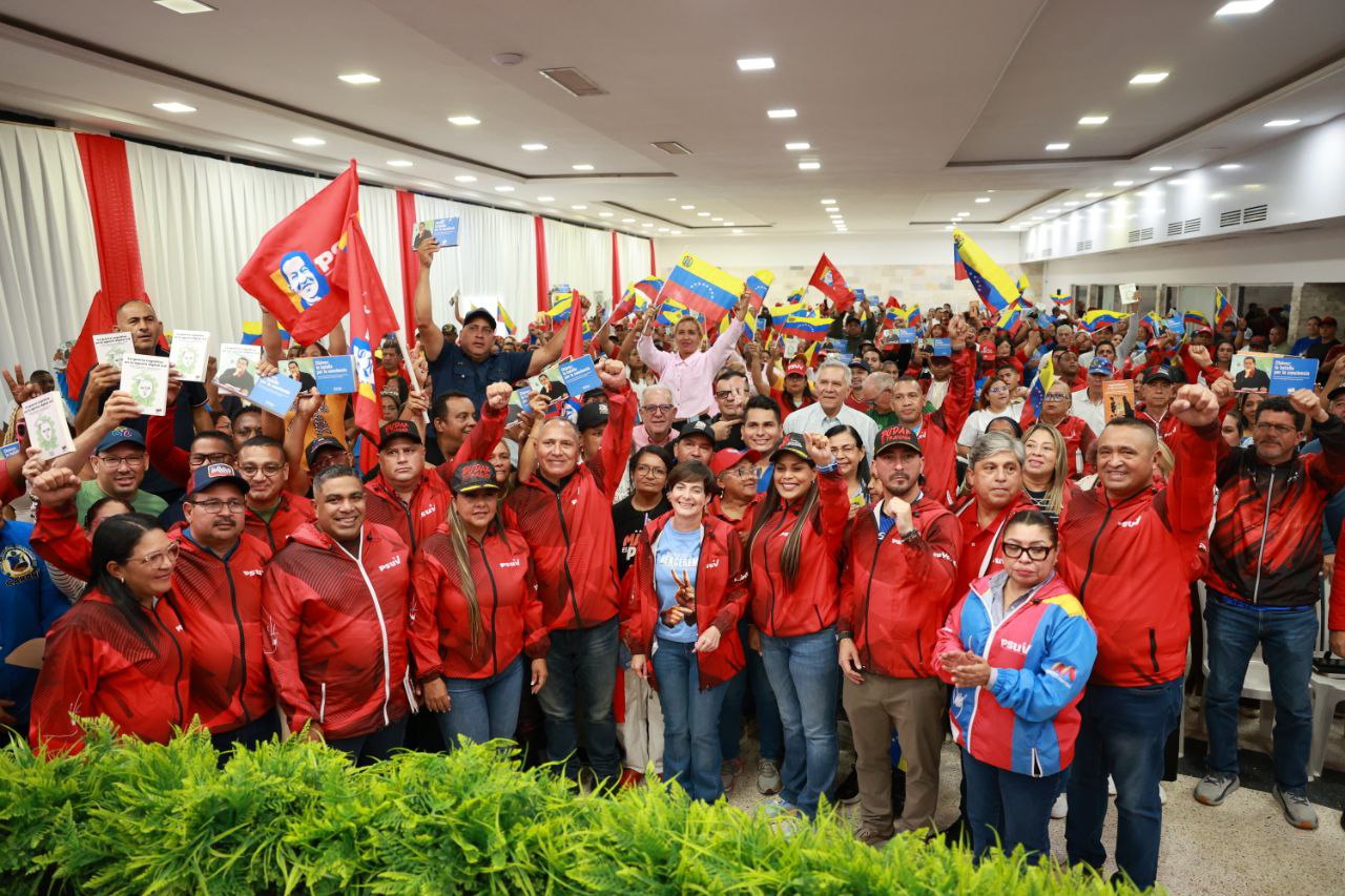 Gabriela Jiménez llama a la militancia del PSUV al encuentro para la liberación de Nicolás Maduro y Cilia Flores