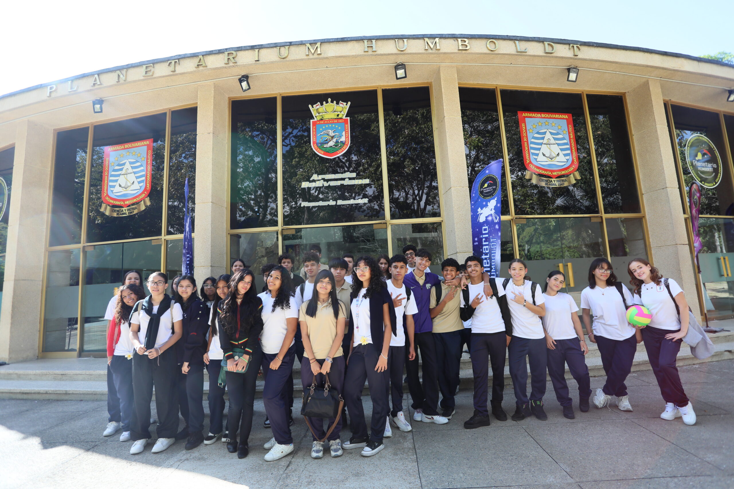 Planetario Humboldt recibe a estudiantes de Caracas en Ruta Científica Astronómica