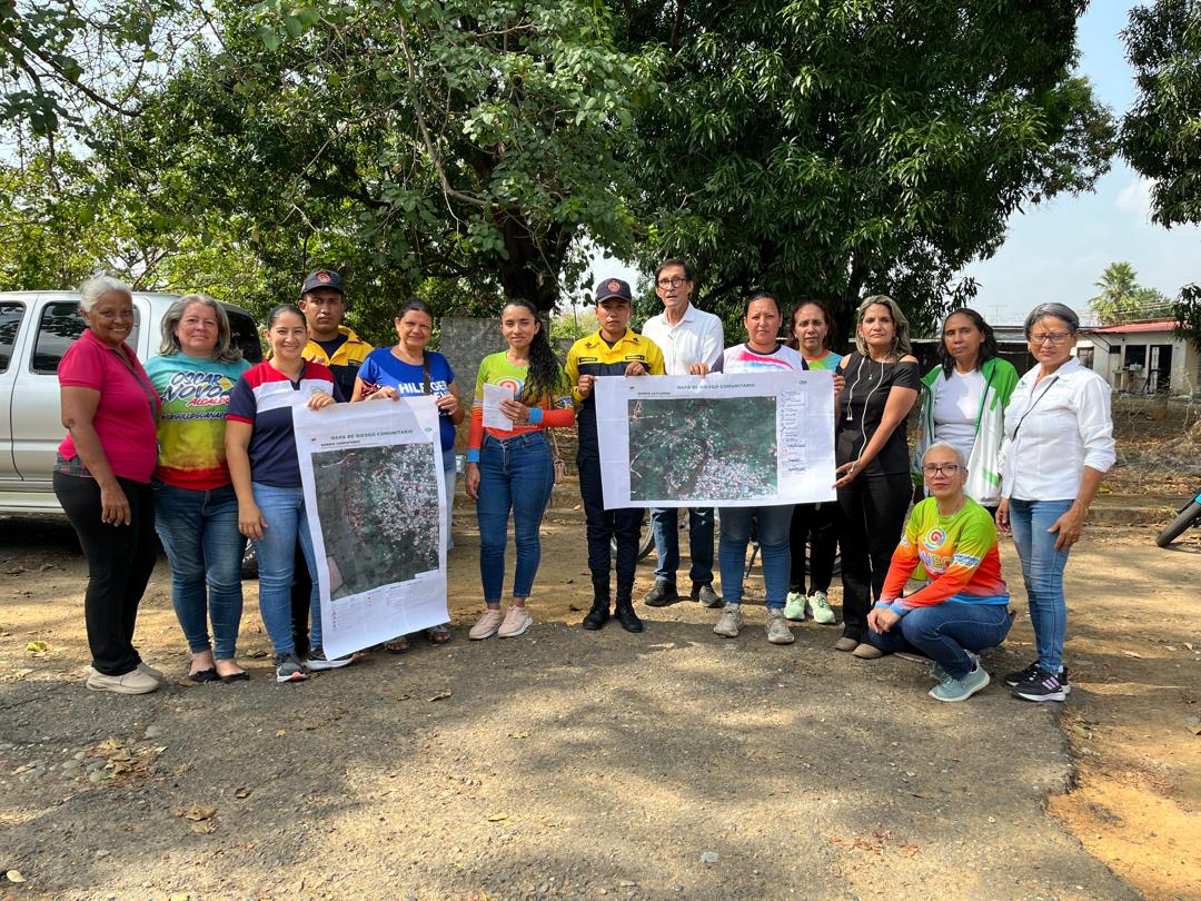 Comunidades de Portuguesa diseñan mapas de riesgos para enfrentar crisis climática