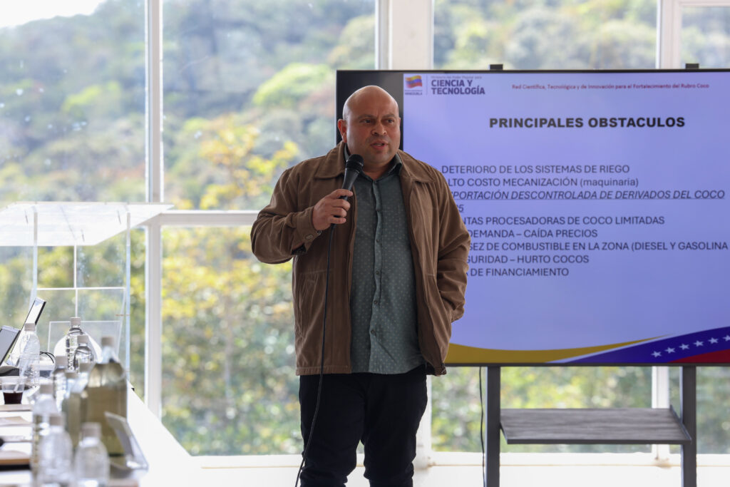 I Mesa técnica de la Red Científica, Tecnológica y de Innovación para el fortalecimiento del rubro coco