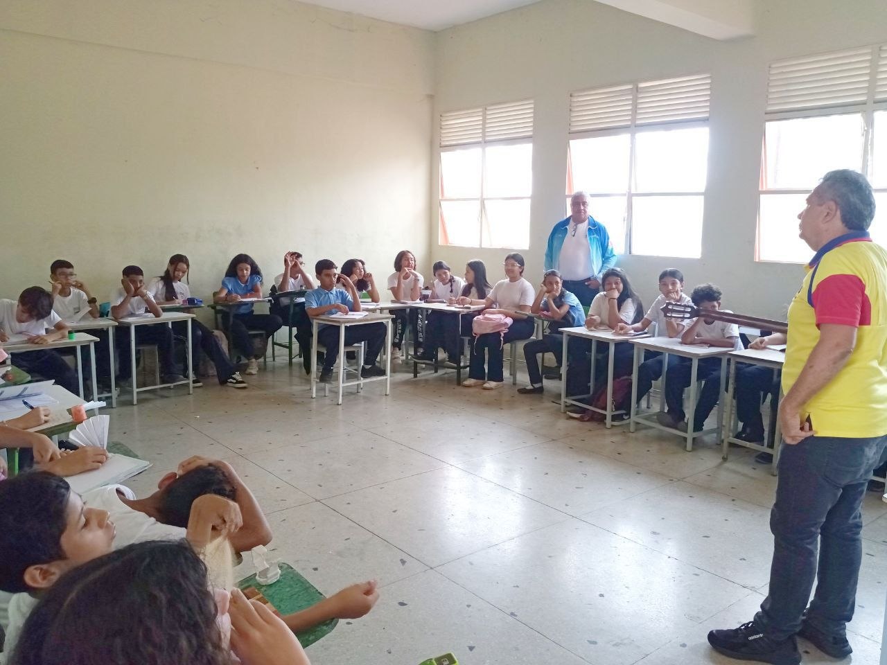 Ideario Bolivariano recorre centros educativos de Portuguesa