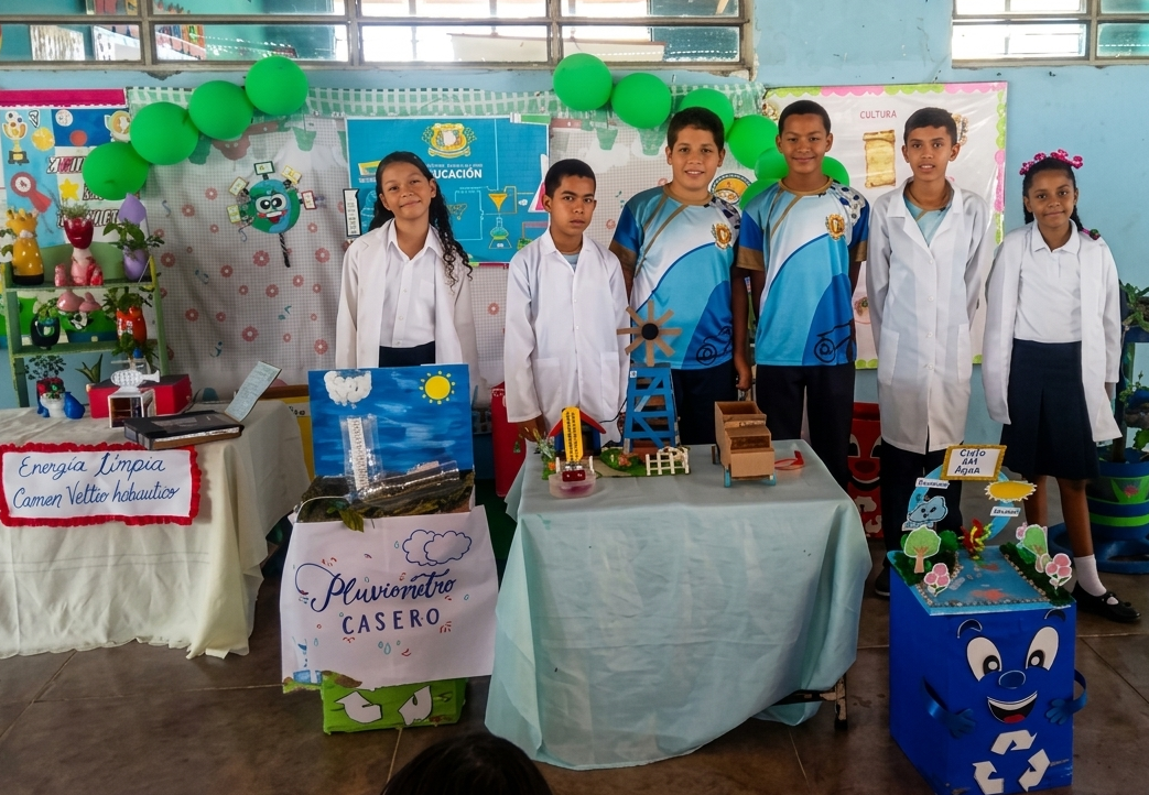 Estudiantes carabobeños protagonizan Feria de Ciencias Naturales