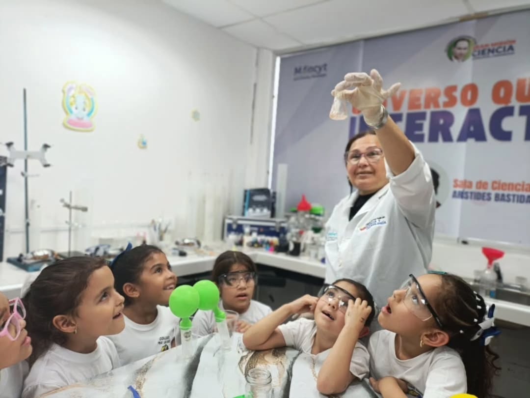 Pequeños científicos de Yaracuy aprenden sobre química, naturaleza y astronomía