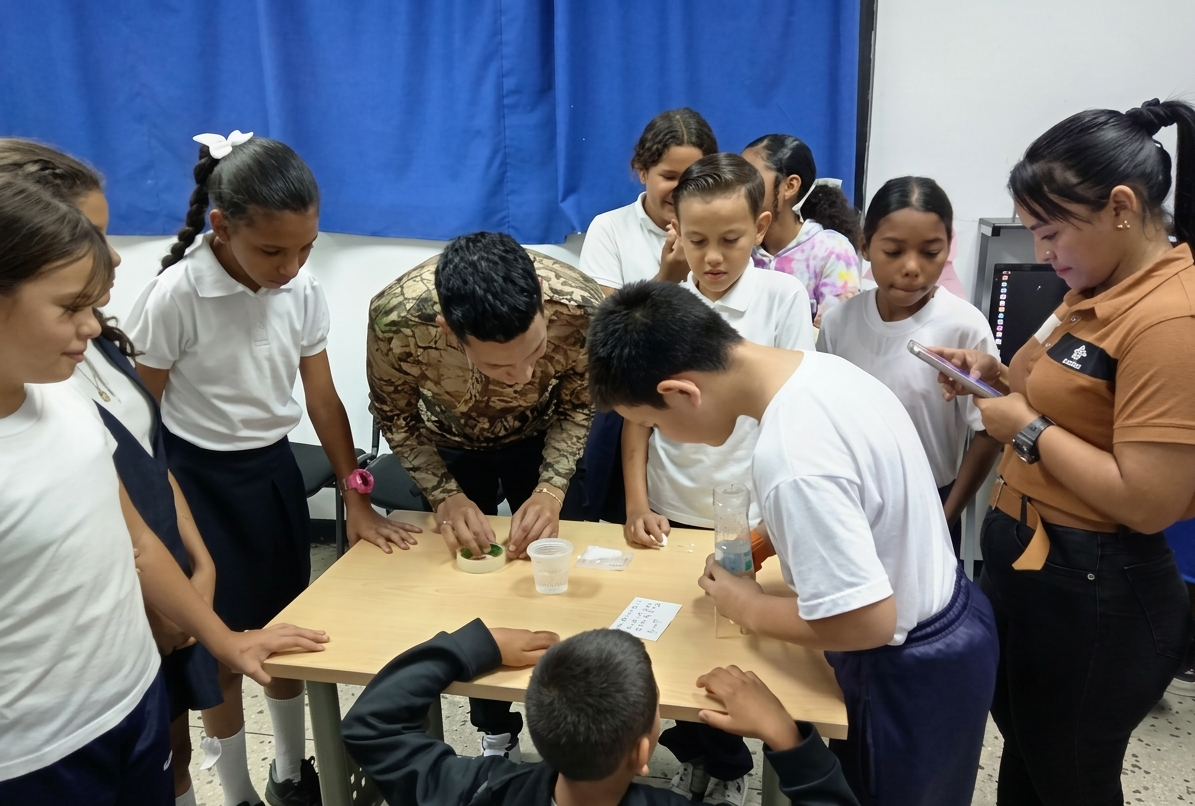 Impulsan aprendizaje de la física mediante experimentos de propulsión en Barinas