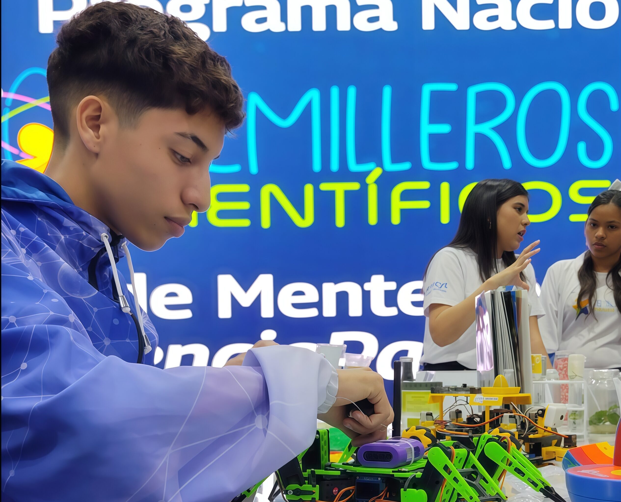 Estudiante de la Universidad de las Ciencias Dr. Humberto Fernández-Morán desarrolla robot hexápodo para optimizar la producción de cacao