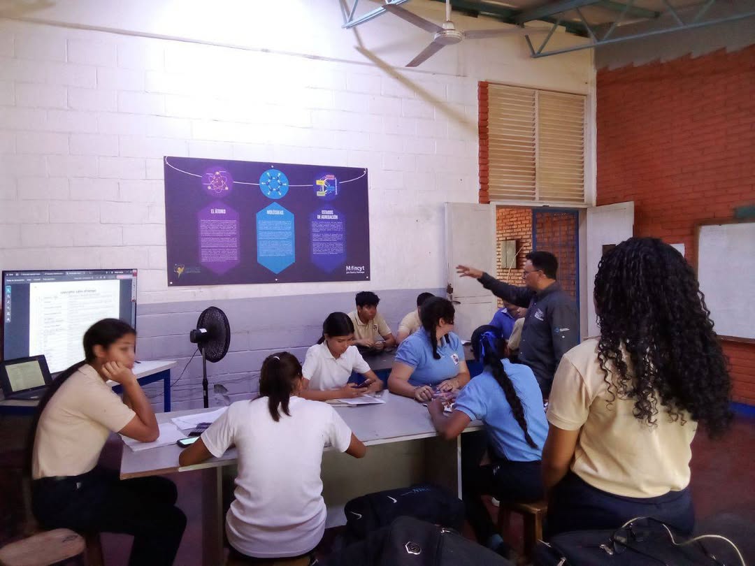 Semilleros Científicos de Bolívar se preparan en física espacial de cara a las Olimpiadas Venezolanas de Astronomía