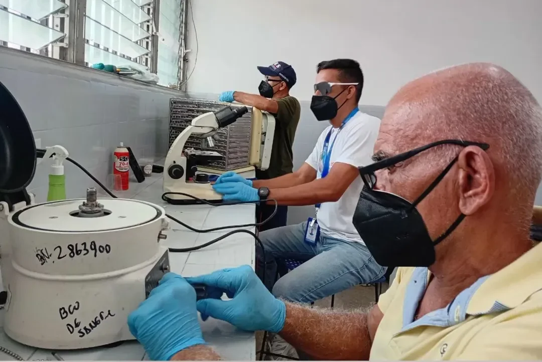 Cayapa Heroica restaura equipos en el Hospital Universitario Dr. Luis Gómez López de Barquisimeto