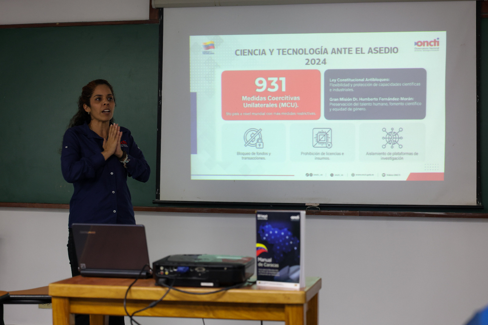 Oncti impulsa conocimiento científico y uso de datos estadísticos en Jornadas de Investigación de la UCV