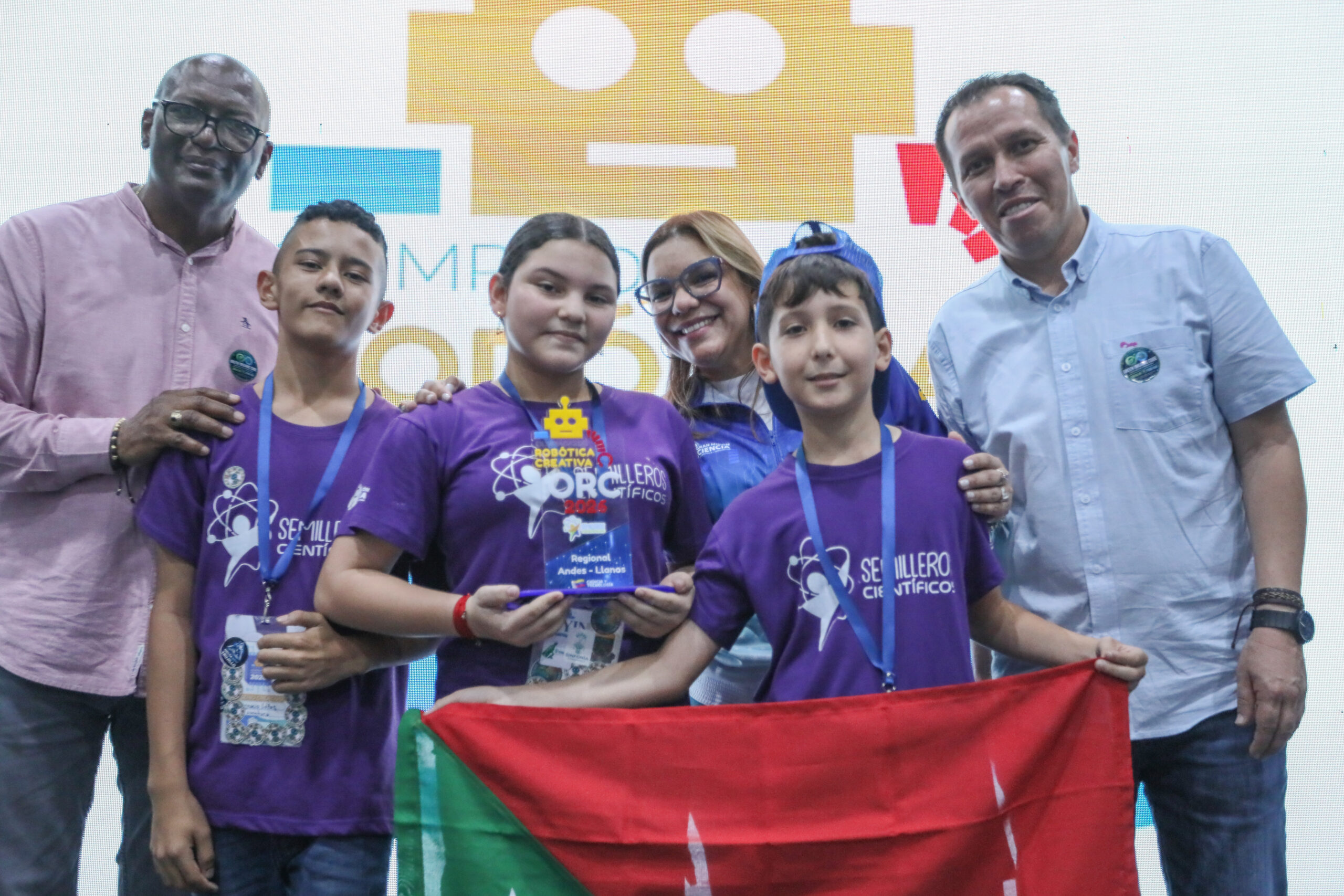 Culmina con éxito fase regional de las Olimpiadas de Robótica Creativa 2026 en Táchira