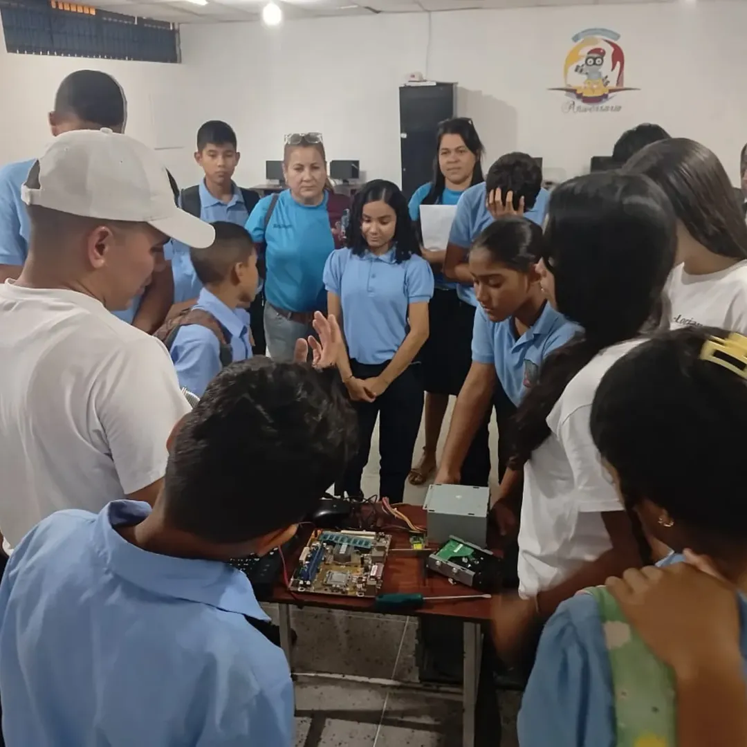 Fundacite Delta Amacuro despliega el Plan de Territorialización de Semilleros Científicos en el Liceo Néstor Luis Pérez