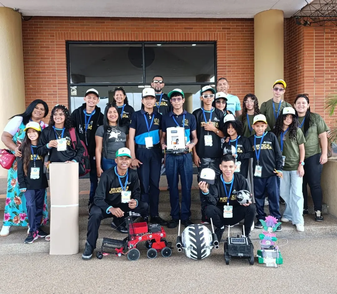 Tres prototipos de robótica de Delta Amacuro clasifican a la Fase Nacional 2026