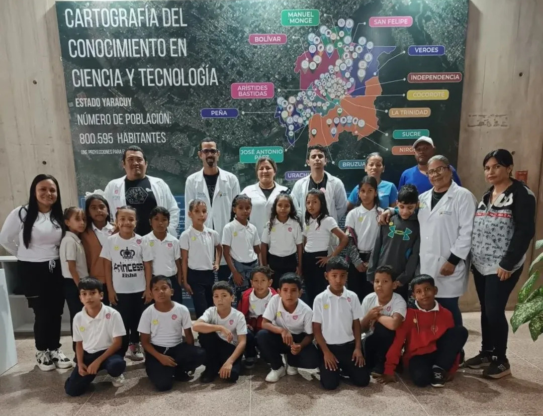 Estudiantes de Yaracuy exploran áreas del saber en Centro Didáctico para la Enseñanza de las Ciencias