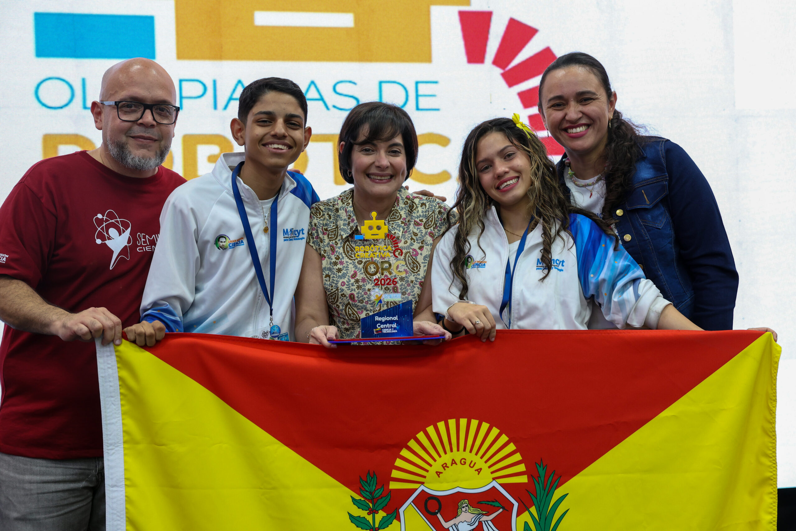 Aragua conquista el primer lugar en Innovación en las Olimpiadas Regionales de Robótica Creativa