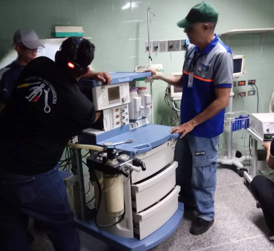 Cayapa Heroica recupera equipos biomédicos vitales para la salud en el estado Aragua