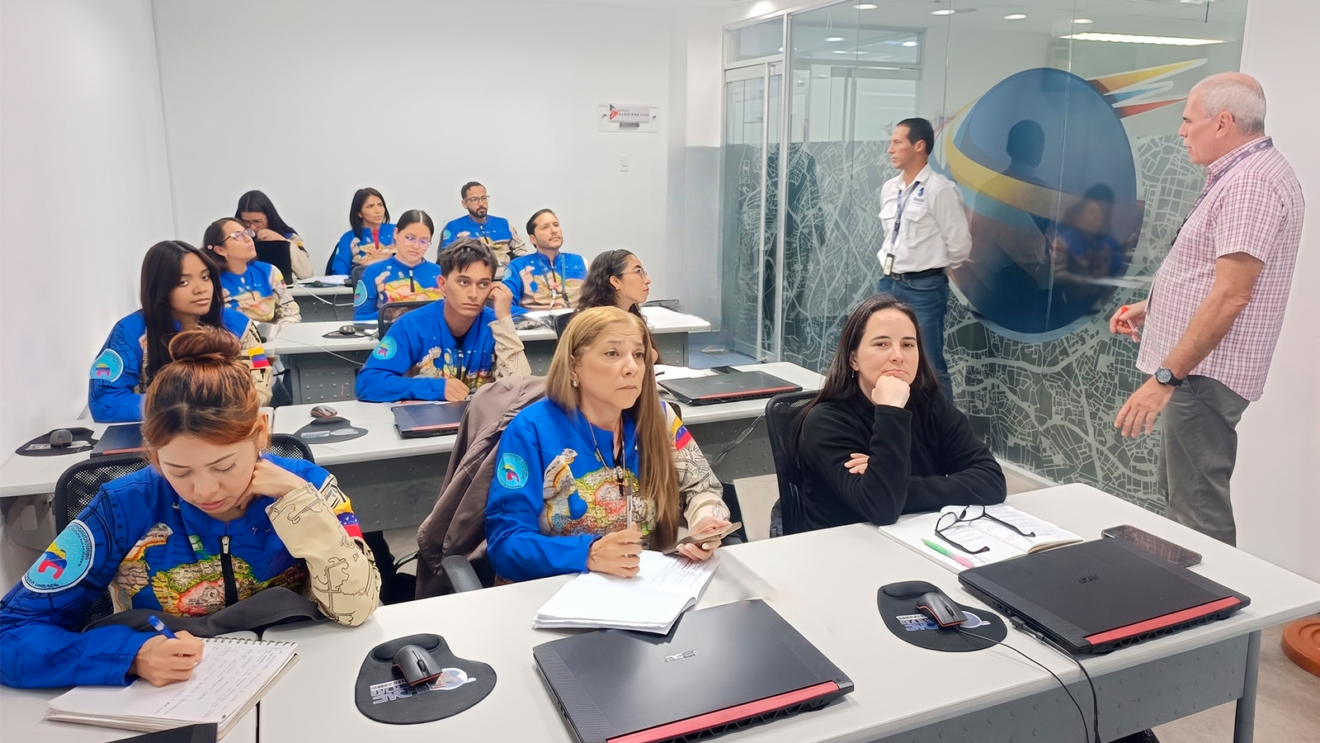 La ABAE capacita a la Oficina de Fronteras de Venezuela en Sistemas Globales de Navegación por Satélite