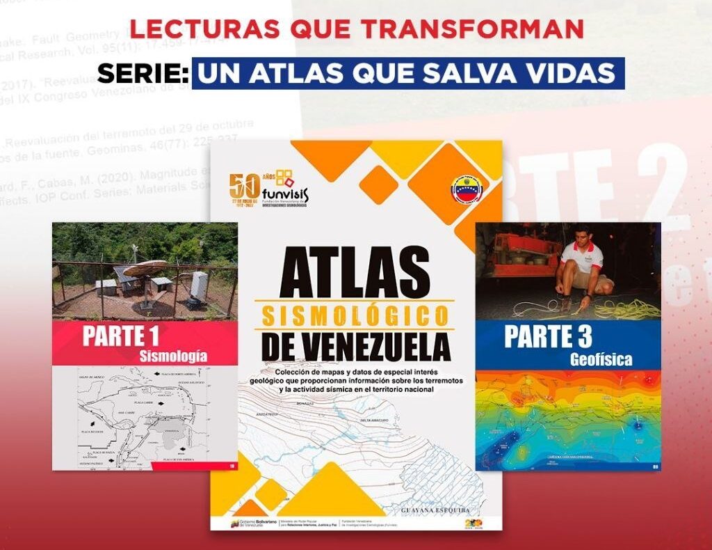 Oncti y Funvisis ponen a disposición Atlas Sismológico de Venezuela para profesionales y comunidades