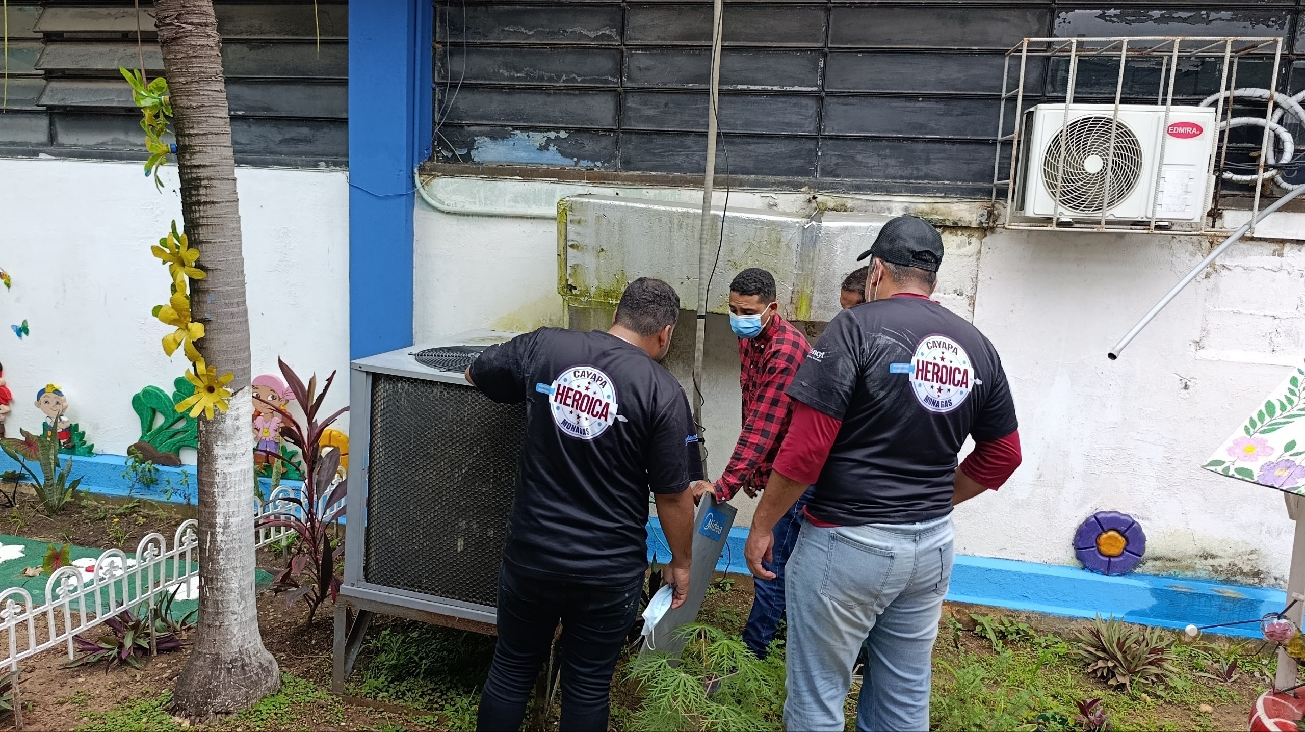 Cayapa Heroica optimiza climatización en el Hospital Dr. Manuel Núñez Tovar