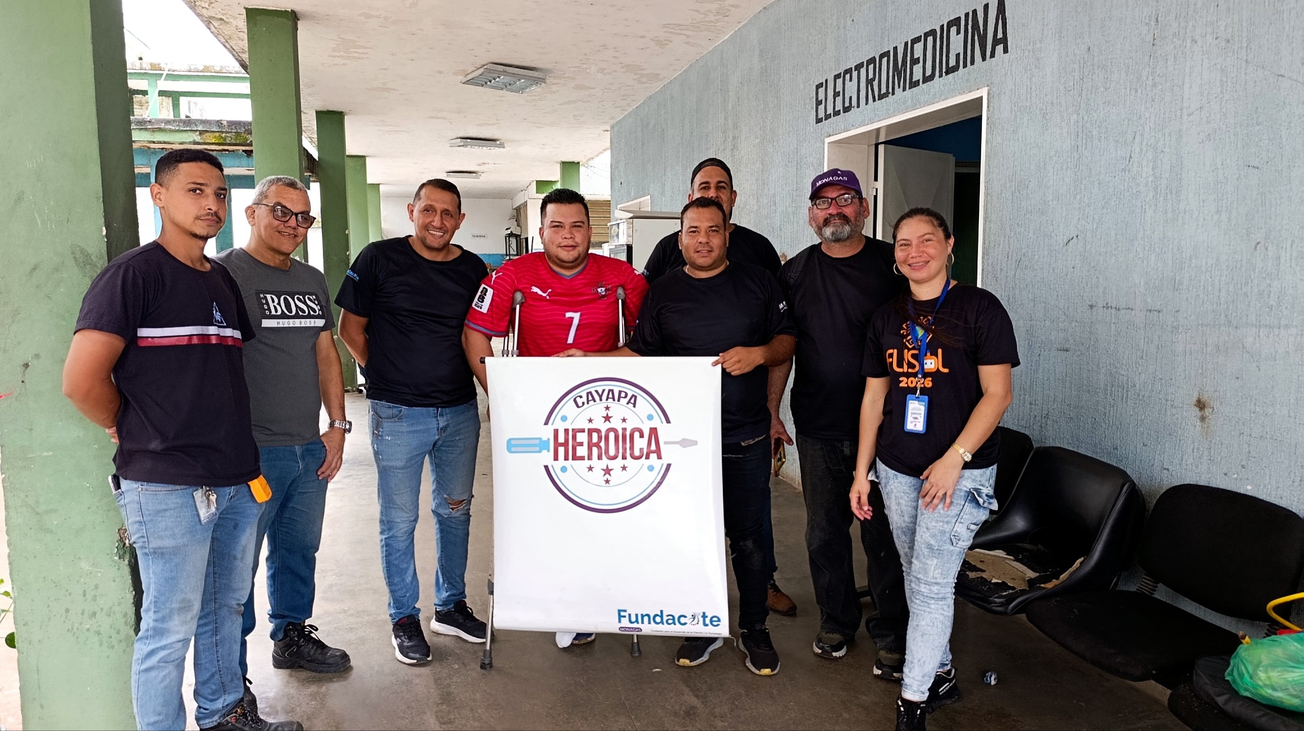Cayapa Heroica inspecciona sistemas de climatización y refrigeración del Hospital Central de Maturín