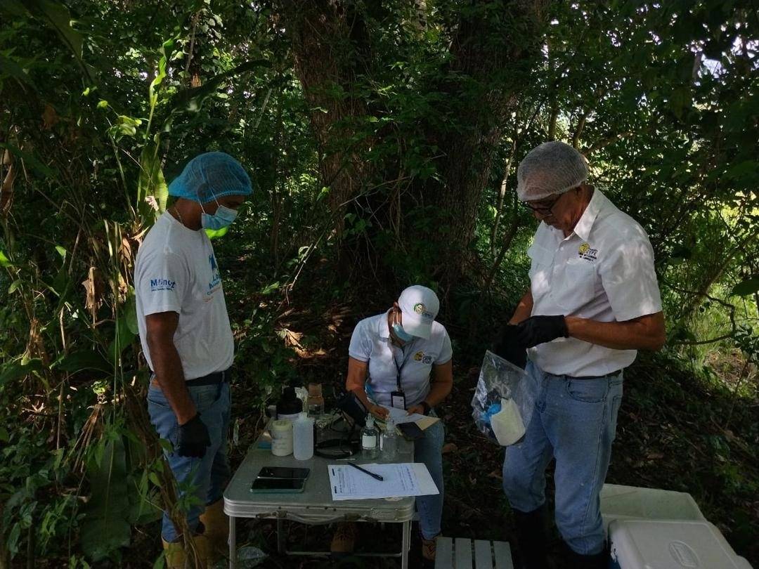 Fundación Ciepe realiza asistencia técnica a productores acuícolas y evalúa agua para uso agropecuario