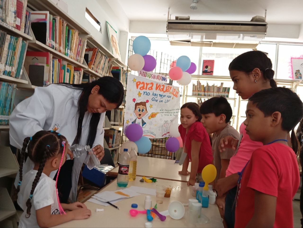 Guárico | Biblioteca Rómulo Gallegos promueve vocaciones científicas en Plan Aventura en Vacaciones