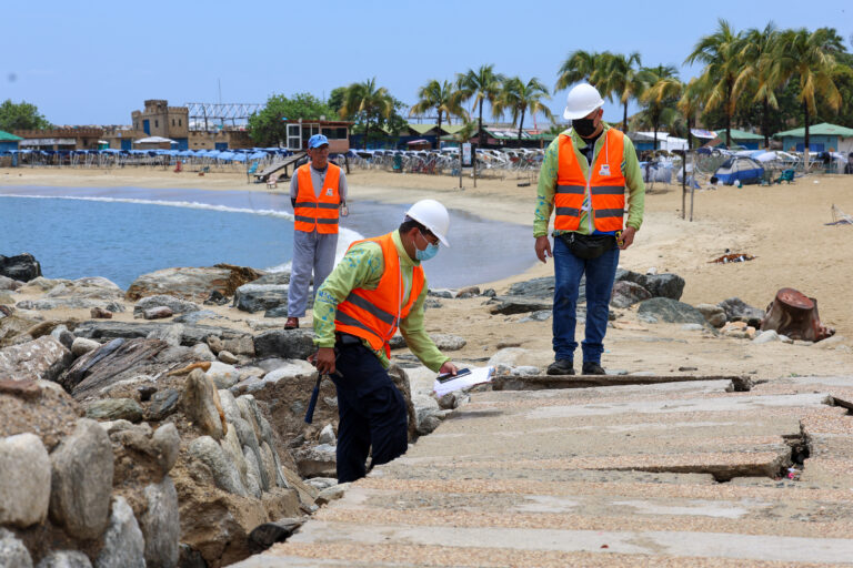 Geocientíficos evalúan evidencias geológicas de la Falla de San Sebastián en La Guaira