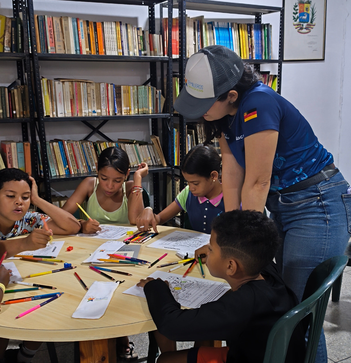Mincyt desplegó el programa Ciencia con Propósito para atender a familias en Campamento Transitorio de Baruta