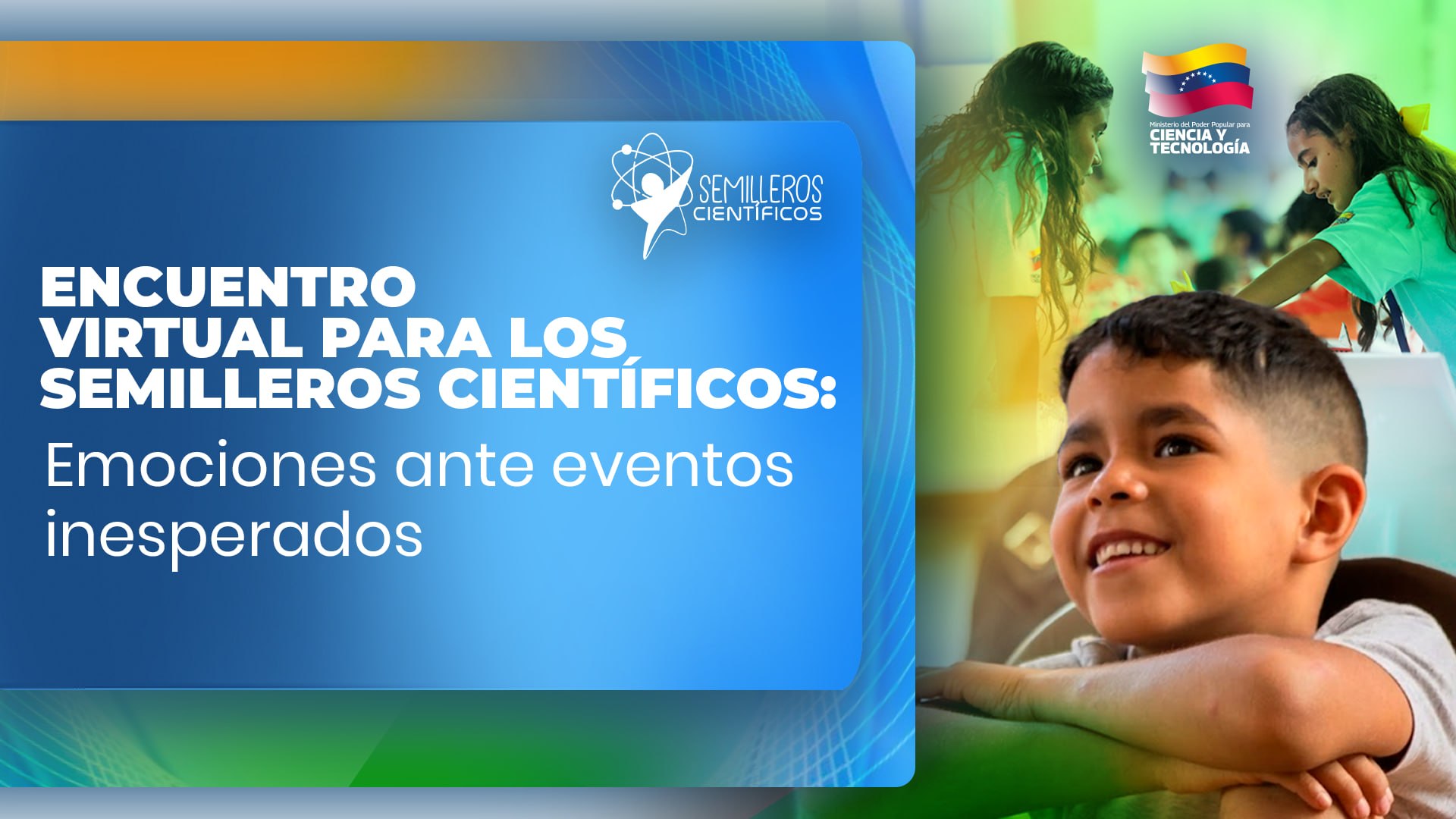 Mincyt realiza encuentro virtual para los Semilleros Científicos sobre manejo emocional ante eventos sísmicos