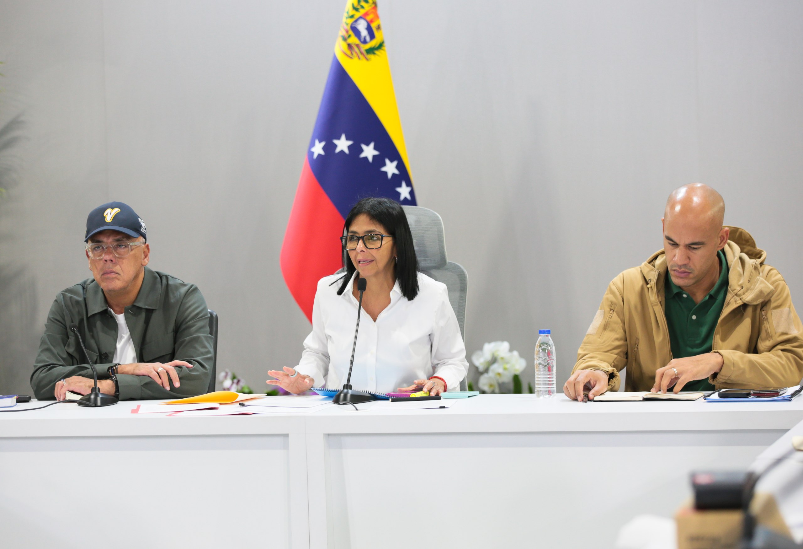 Presidenta (E) Delcy Rodríguez decreta siete días de duelo nacional tras sismos del 24 de junio