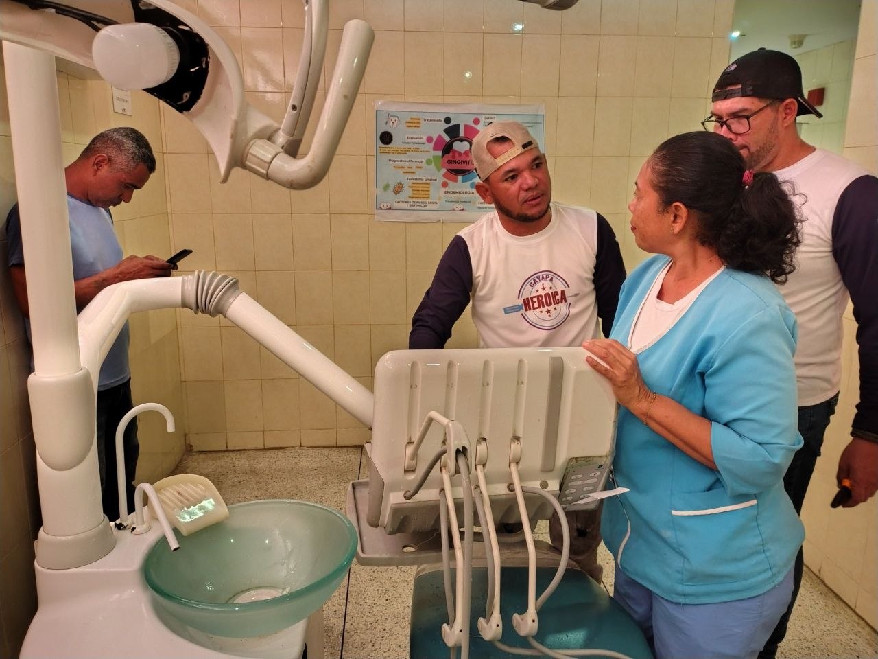 Plan Cayapa Heroica optimizó equipamiento del Centro Odontológico Misión Sonrisa en Sucre