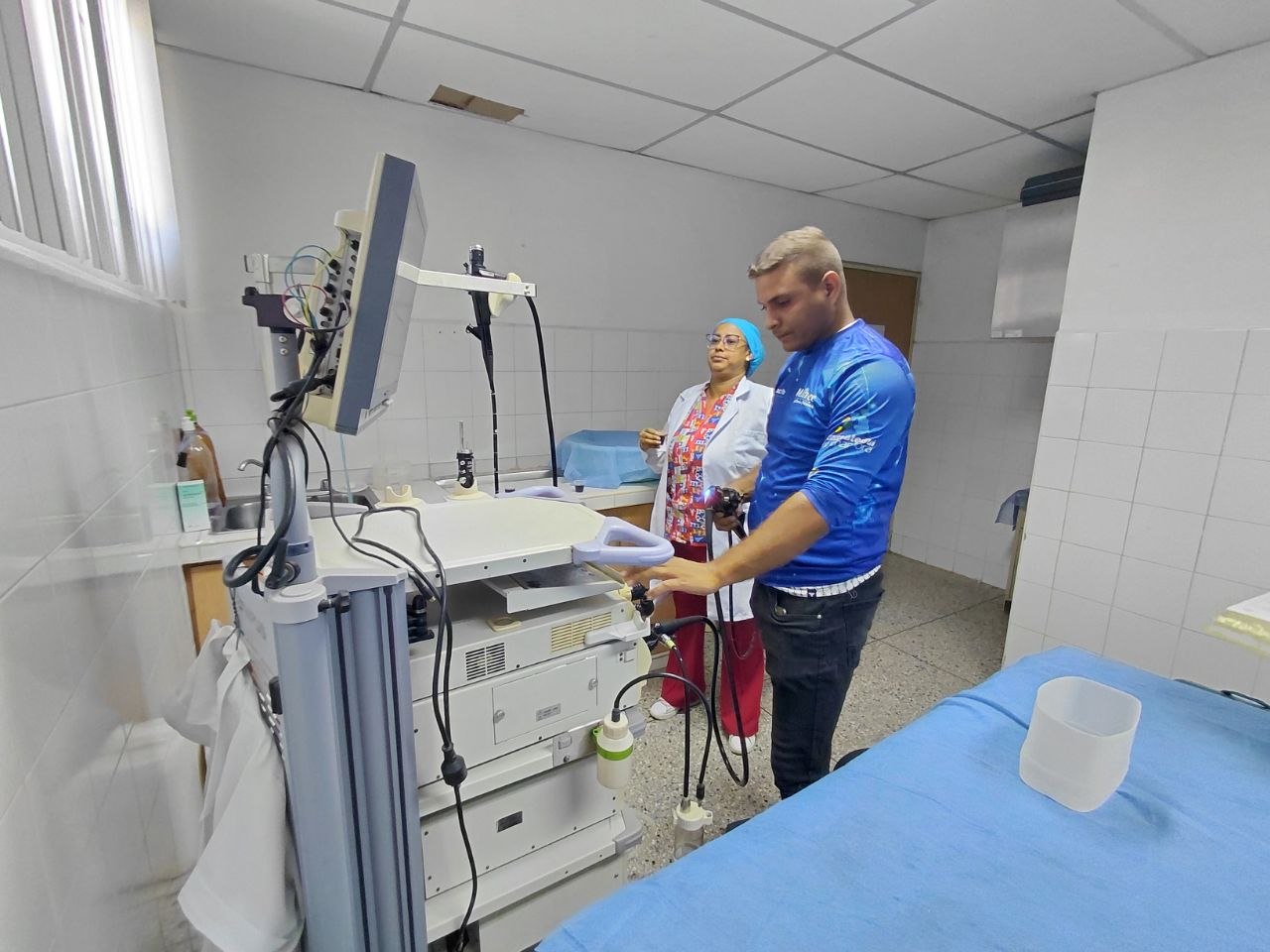 Plan Nacional Cayapa Heroica recuperó equipo de endoscopia y evaluó laboratorios en Anzoátegui