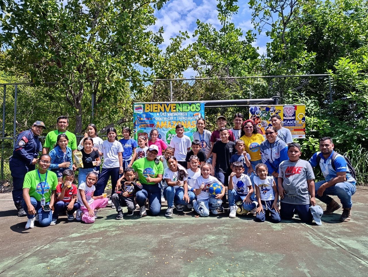 Mincyt desplegó la jornada pedagógica La Ruta de los Elementos para niños y jóvenes de Amazonas
