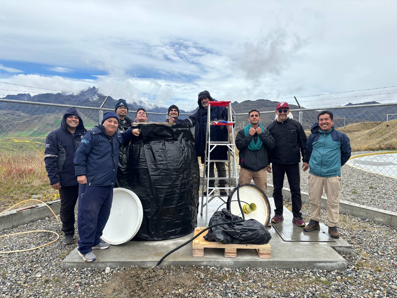 Instalado el primer detector Cherenkov de agua de Venezuela en el Observatorio Astronómico Nacional