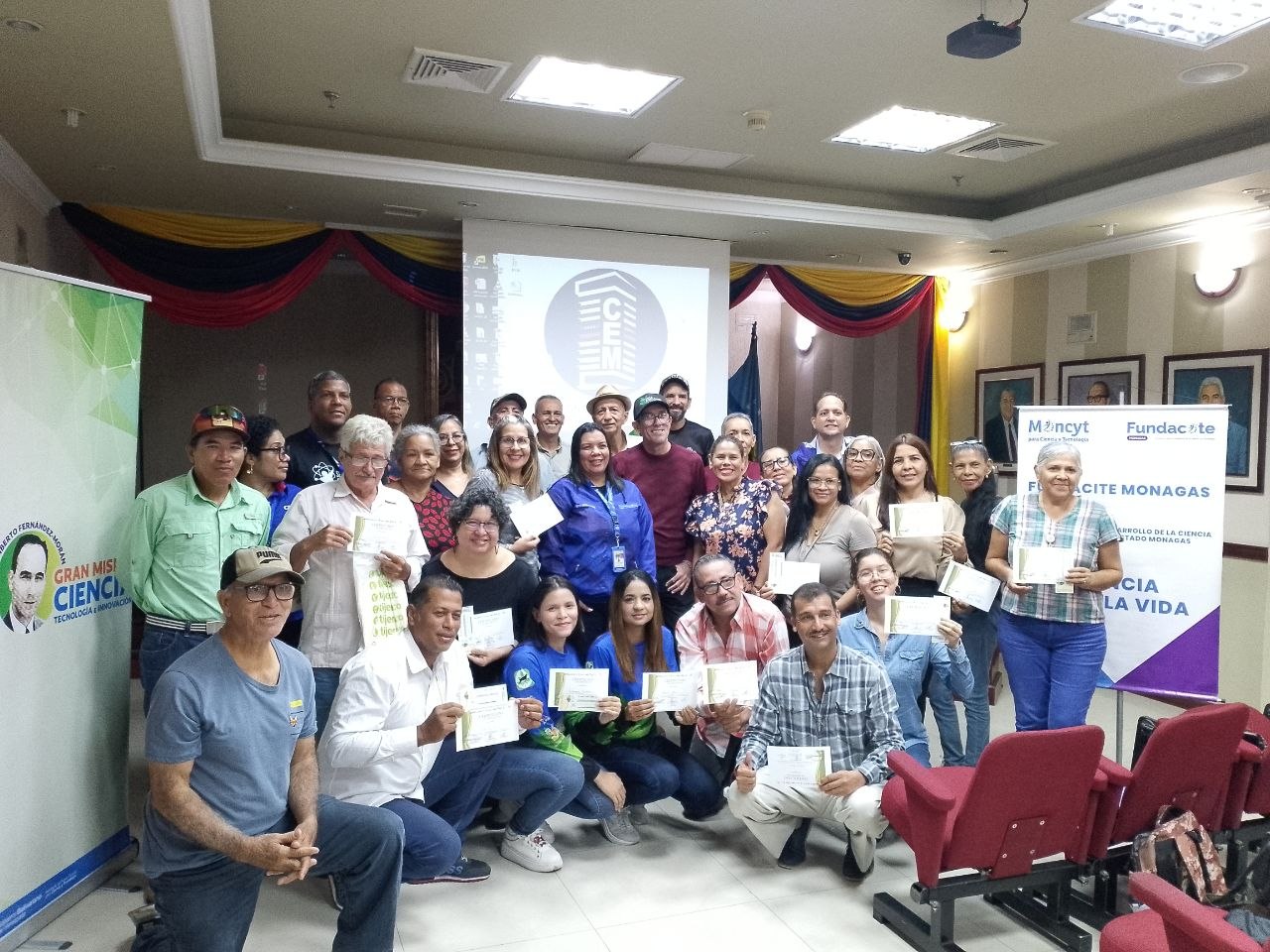 Mincyt capacitó a 32 productores de Monagas en formulación de proyectos de inversión agrícola
