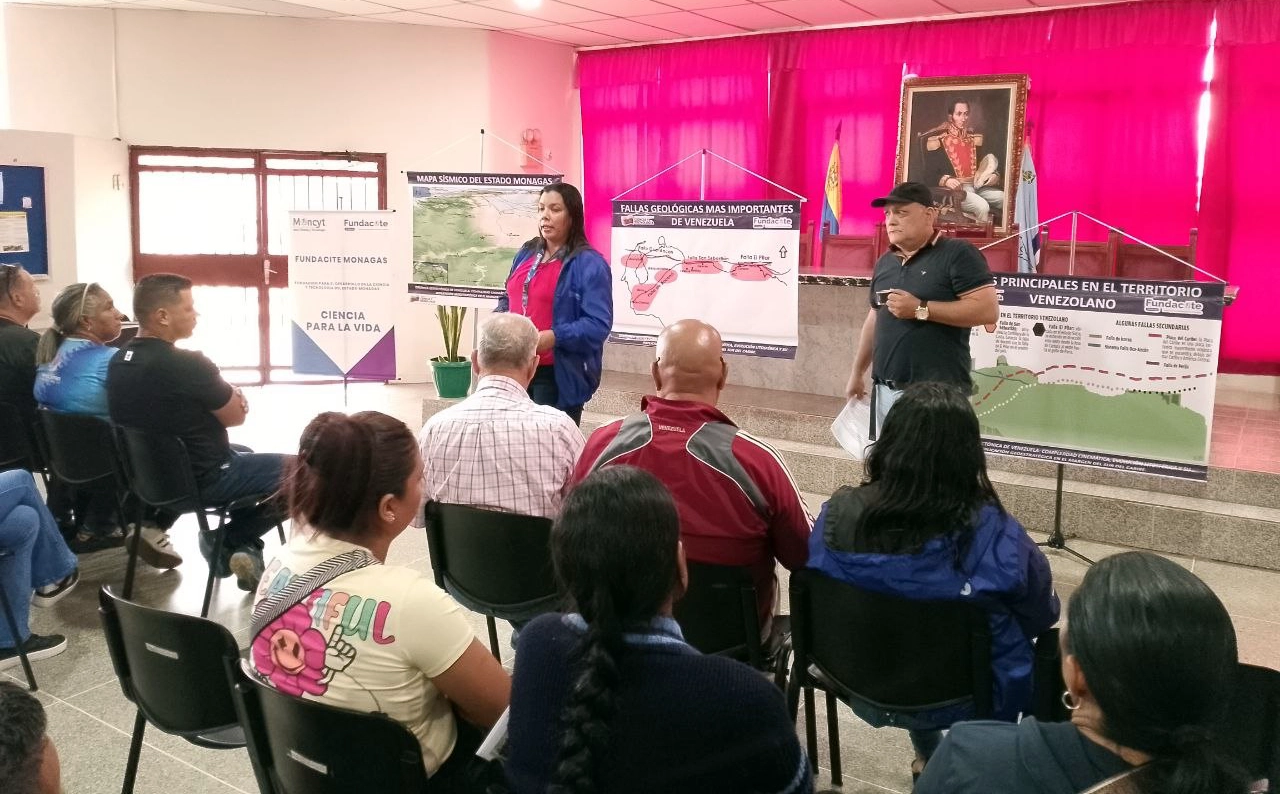 Mincyt realizó foro sobre prevención y riesgo geotectónico en el municipio Aguasay