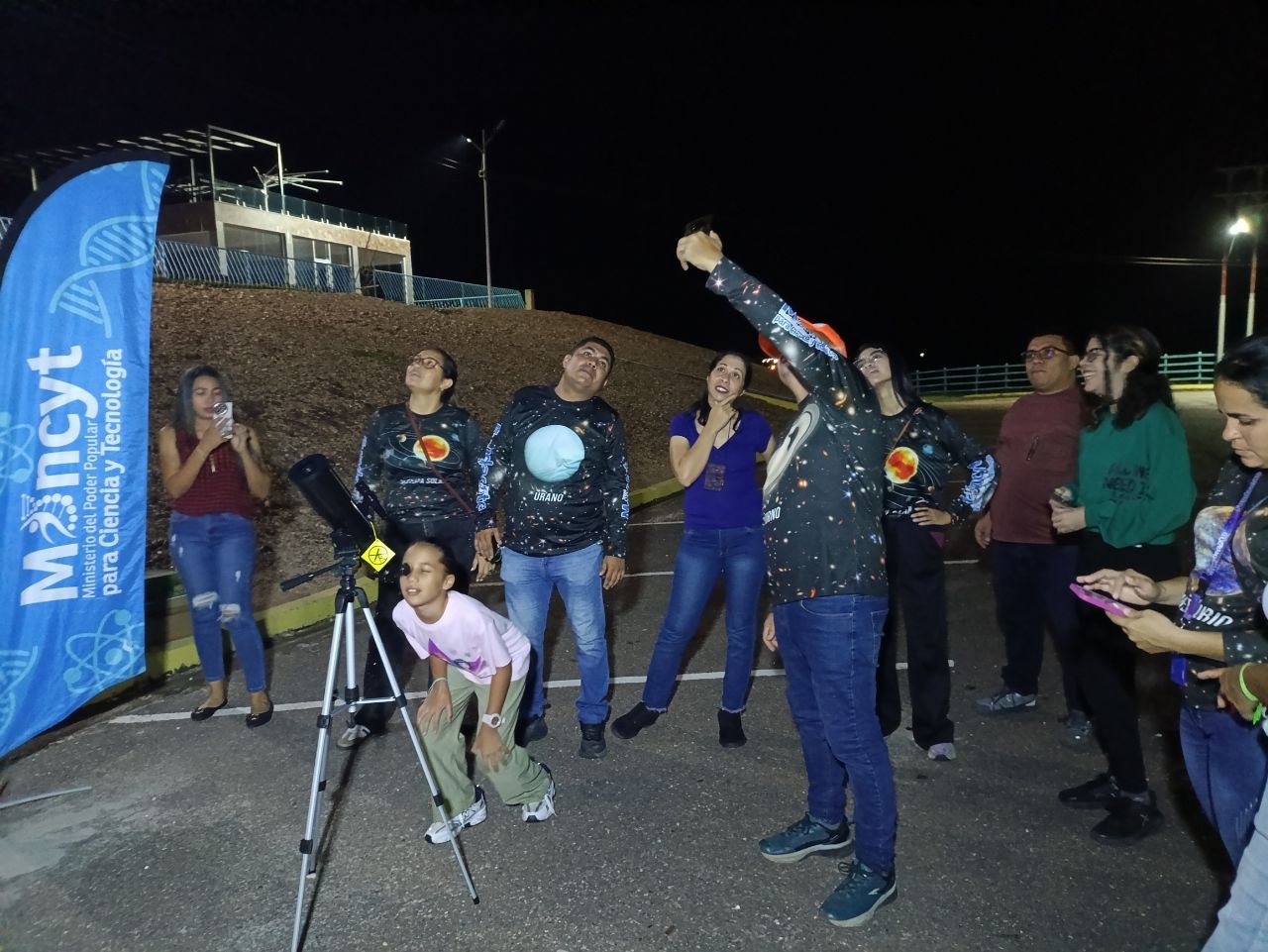 Fundacite Guárico realizó jornada astronómica por el Día Internacional de la Observación de la Luna